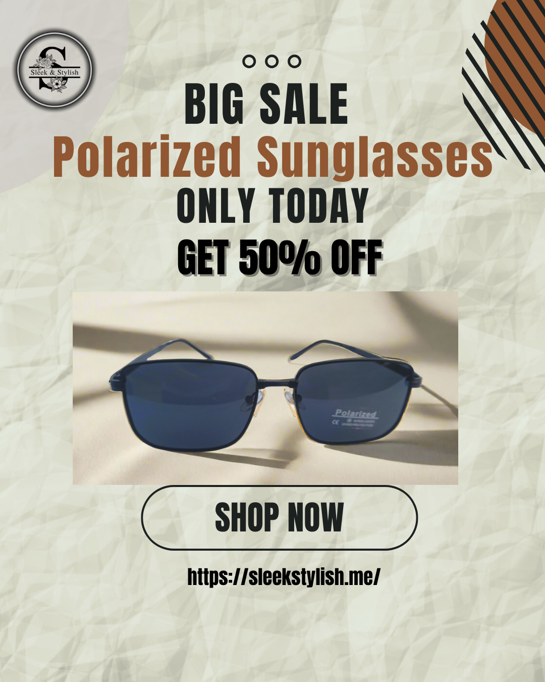 Polarized Sunglasses Black